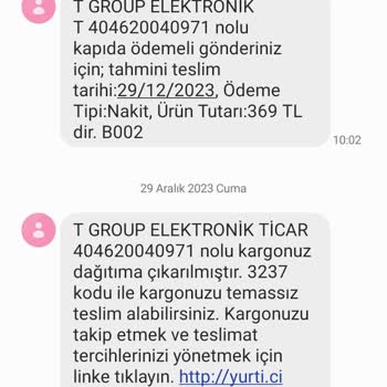 Ticaretgroup.com Orijinalliği Şüpheli Ürün Gönderdiler İade Etmek İstiyorum