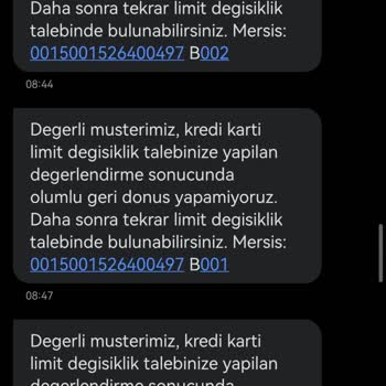 Akbank Kredi Kartı Limit Sorunu