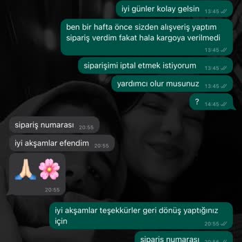 Charmé Butik Siparişim 18 Gündür Kargoya Verilmiyor