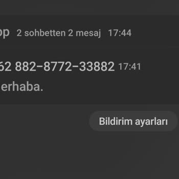 WhatsApp A Endonezya Dan Mesaj