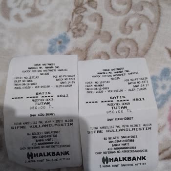 Doruk Yıldırım Hastanesi Ücret İadesini İstiyorum