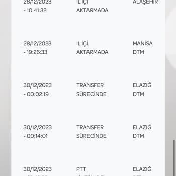 PTT Kargo Kargomu Teslim Etmemiş