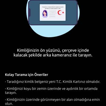 Yapı Kredi Mobilden Kimlik Sebebiyle Müşteri Olamadım
