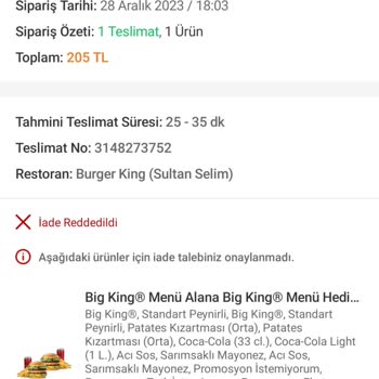 Trendyol'da Yanlış Ürün Gönderimi Ve İade Sorunu