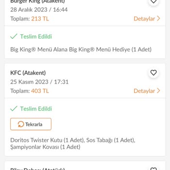 Trendyol Yemek Trendyol Kuryesinin Yanlış Getirdiği Ürün Ve İade Edilmeyen Para!