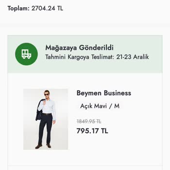 Boyner'de Teslimat Hüsranı!