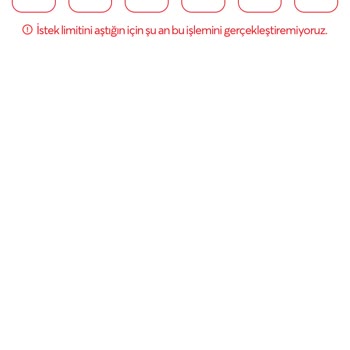 Papara İstek Limitini Aştınız Hatası