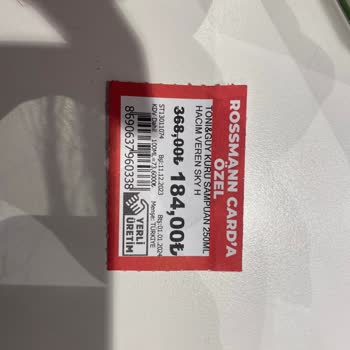 Rossmann Tüketici Hakları'na Aykırı Davranıyor.