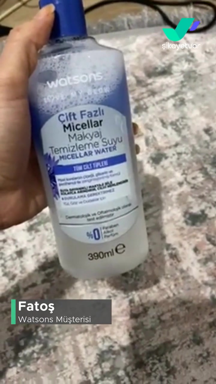 Watsons Ürünü Memnun Kalmadım videonun kapak resmi