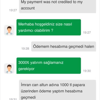 Bets10 Ödeme Sorunu Ve İade Talebi
