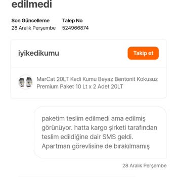MNG Kargo Paketimi Teslim Etmedi