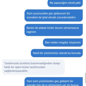 Obilet Seyahat Acentesi Ve Online Bilet Platformunun Hizmet Mağduriyeti