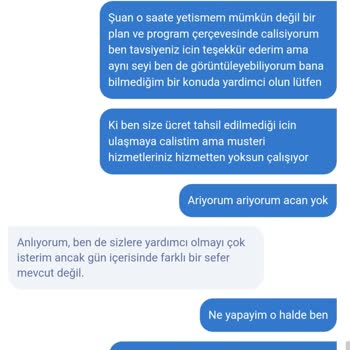 Obilet Seyahat Acentesi Ve Online Bilet Platformunun Hizmet Mağduriyeti