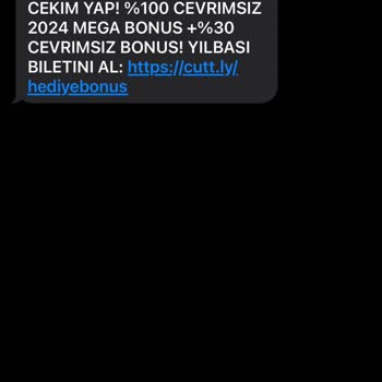 cutt.ly Bahis Mesajı Almak İstemiyorum