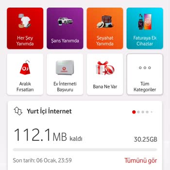 Vodafone Paket Bitmediği Halde 5 Dakika İçinde 3 Aşım Paketi Devreye Girdi!