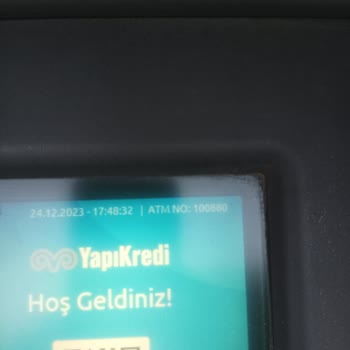 Yapı Kredi ATM Paramı Yutu