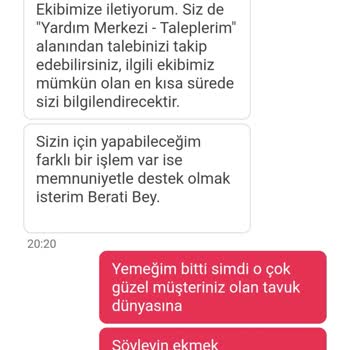 Yemeksepeti Online Sipariş Hizmetinde Yaşanan Sorunlar