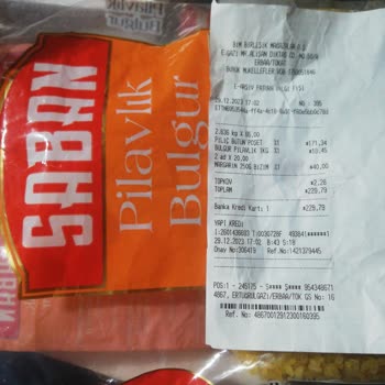 BİM Pilavlık Bulgurun Bozuk Çıkması