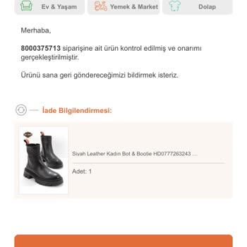 Trendyol İki Kullanımda Bozulan Bot Ve Müşteri Mağduriyeti!