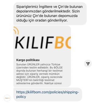 Kılıfbom (Kilifbom.com) Kılıfbom Ürünümü Teslim Etmedi