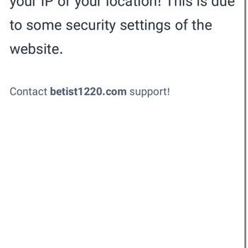 Betist Siteye Giriş Yapamıyorum
