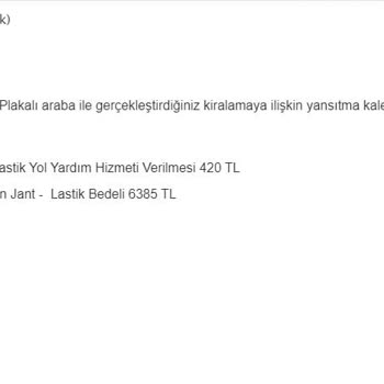 Tiktak'ın Fahiş Bedel Fatura Talebi!