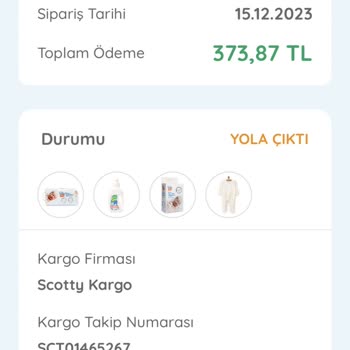 E-bebek Sipariş İptali