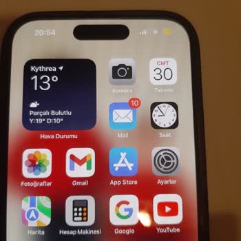 iPhone 15 Pro Ön Kamera