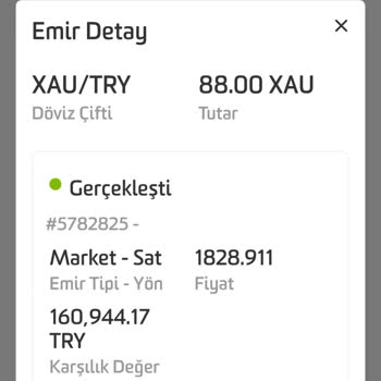 Fibabanka Fx Market Uygulamasında Yaşanan Emir Problemim