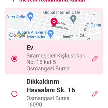 Yemeksepeti Adres Güncelleme Sorunu Ve İptal Edilen Sipariş