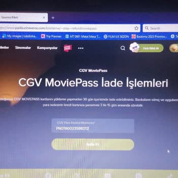 Paribu Cineverse Movie Pass Yüklemesi Ve İade Sorunu