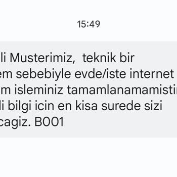 Telekom İnternet Bağlantı Randevusuna Ekip Gelmedi