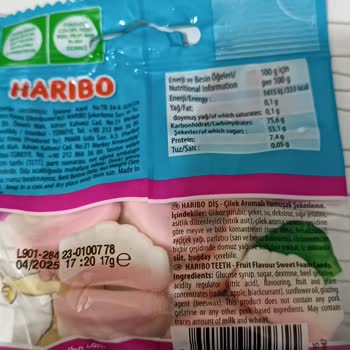 Haribo Jelibon Paketinden Beklenmedik İçerik Çıktı