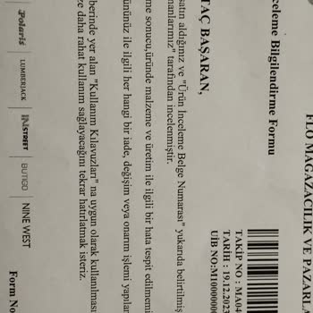 Lumberjack Daha Alalı 1 Yıl Bile Olmadığım Ayakkabılarım İçine Su Alıyor!
