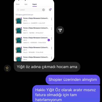 Yıldız Forma Hoodie Siparişimde Yaşanan Sorunlar