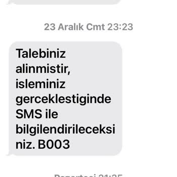 Vodafone Net Vodafone Faturasız Hattan Faturalı Tarife Tanımlama Yapılamaması Hk