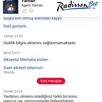 Radissonbet Kazanç Sorunu Ve Müşteri Mağduriyeti