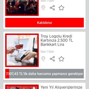 Ziraat Bankası Troy Kart Puan Oyunu!
