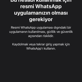 WhatsApp Erişim Engeli Şikayeti