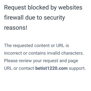 Betist Siteye Giriş Yapamıyorum