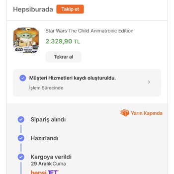 Hepsijet Firması Kargo Problemi