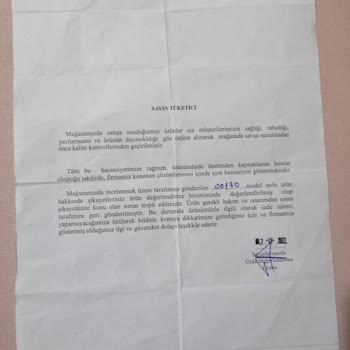 Greyder Arızalı Bot Ürün