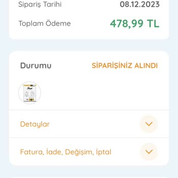 ebebek Teslim Edilmeyen Sipariş