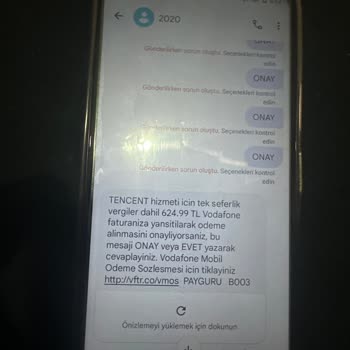 Vodafone Pay Rızam Dışımda Paramı Çekti