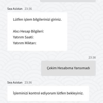 Seabahis Para Çekimi Sorunu
