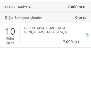 Yapı Kredi Bankası Bloke Ettiği Paramı Ödemiyor