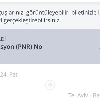 Pegasus İptal Ettiği Uçuş Hk