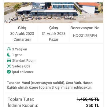 Obilet'ten Tuttuğumuz Otel Odasında Yaşadığımız Mağduriyet.