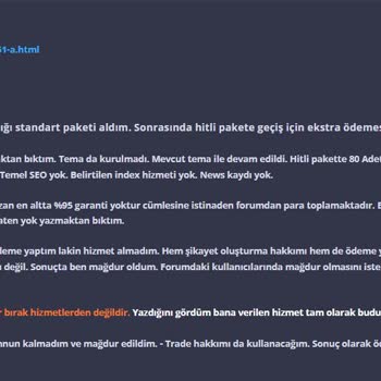 Simolf Yazılım AdSense Paketi Hizmeti Alamadım!