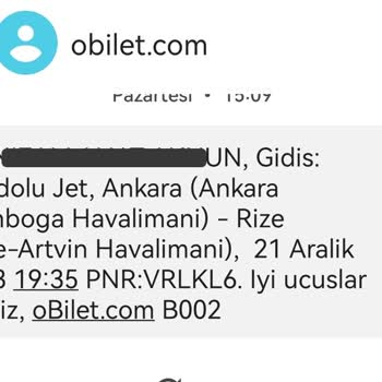 Obilet Gözünüz Doysun. Mağduriyet